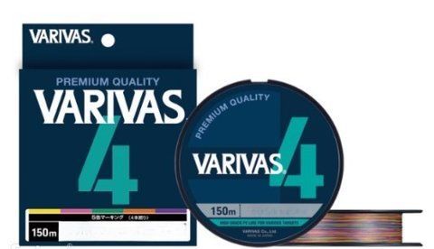 Шнур Varivas PE Line X4 Multicolor 150m 4.53kg 0.128mm #0.6 (VA 13531) 2228198 фото