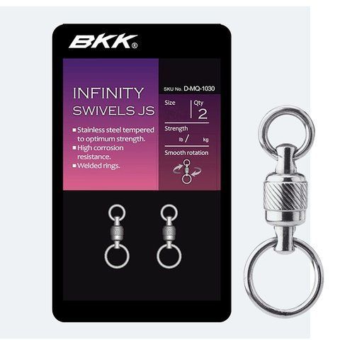 Вертлюг з підшипником BKK Infinity Swivel JS #5 2pcs 2294792 фото