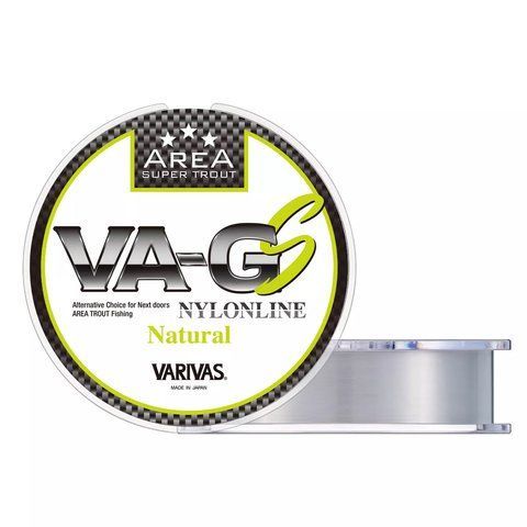 Леска Varivas Super Trout Area VA-GS Nylon Natural 150m 0.91kg 0.104mm (VA 16031) 2262717 фото