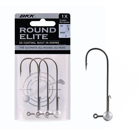 Джигголівка BKK Round Elite-Classic Bait Keeper 12g #1 3pcs 2294800 фото
